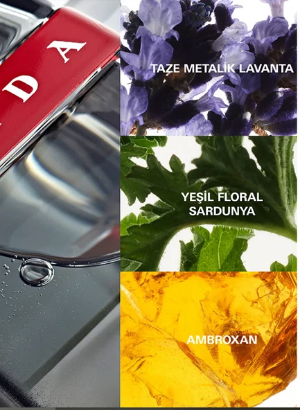 Prada Luna Rossa Carbon Edt 100 ml Erkek Parfüm - Resim 6