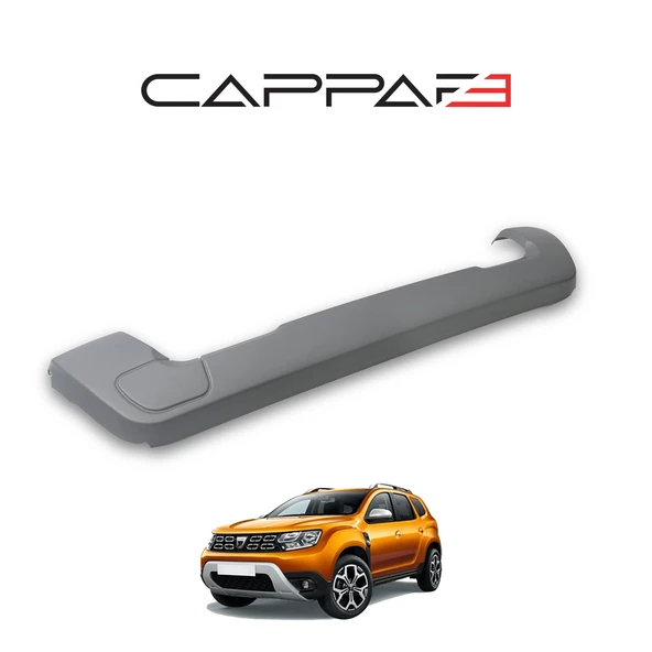 Dacia Duster 2018-2024 Yıl Aralığı Uyumlu Arka Tampon U Difüzör - Resim 5