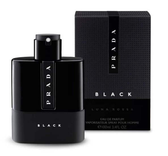 Prada Luna Rossa Black EDP 100 ml Erkek Parfüm - Resim 3