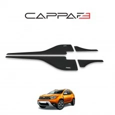 Dacia Duster 2018-2024 Yıl Aralığı Uyumlu Yarasa Kapı Kaplama 4 Parça ürün görseli