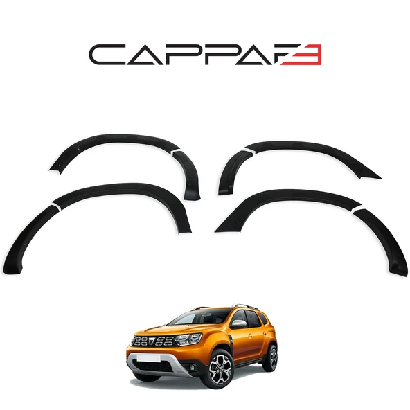 Dacia Duster 2018-2024 Yıl Aralığı Uyumlu Damalı Çamurluk Dodik 8 Parça - Resim 2