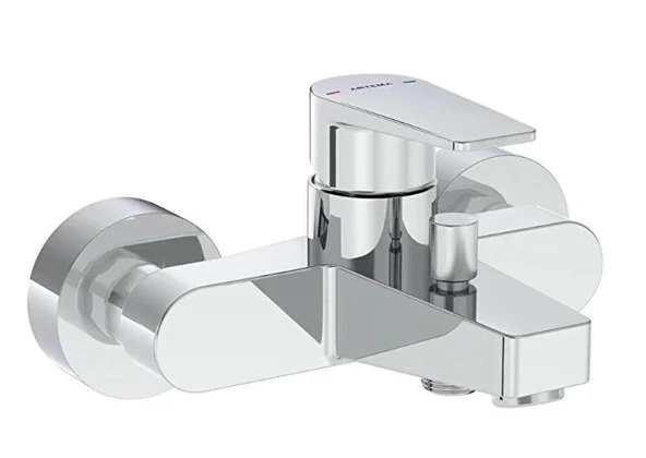 Artema Flow Square Banyo Bataryası + Doppo Prime Lux Tepe Duş Sistemi - Resim 2