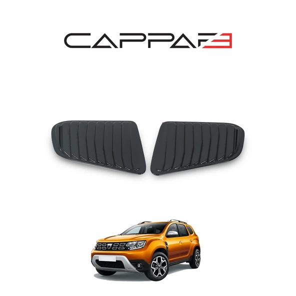 Dacia Duster 2018-2024 Yıl Aralığı Uyumlu Plastik Kelebek Cam 2 Parça - 2