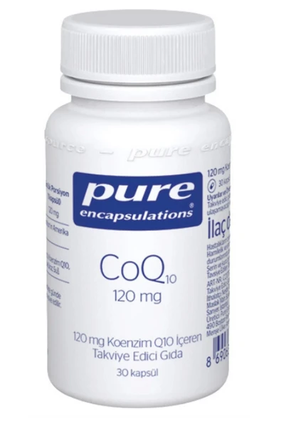 Pure CoQ 10 120 mg 30 Kapsül - 1