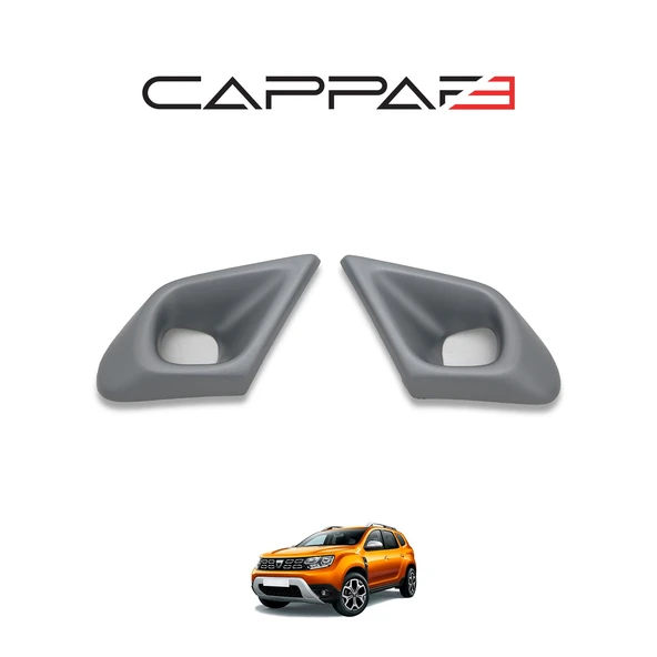 Dacia Duster 2018-2024 Yıl Aralığı Uyumlu Sis Farı Çerçevesi 2 Parça - Resim 7