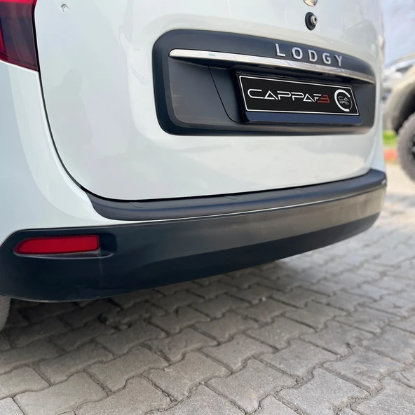 Dacia Lodgy 2013- Yılı ve Sonrası Uyumlu Arka Tampon Eşiği Mat - Resim 7