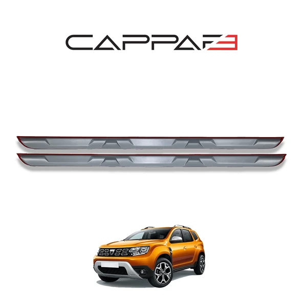 Dacia Duster 2018-2024 Yıl Aralığı Uyumlu Marşpiyel 2 Parça - Resim 4