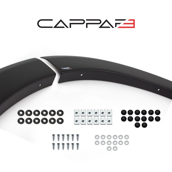 Dacia Duster 2018-2024 Yıl Aralığı Uyumlu Çamurluk Dodik 8 Parça - Resim 3