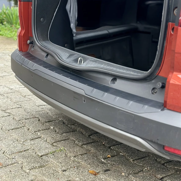 Dacia Jogger 2022- Yılı ve Sonrası Uyumlu Arka Tampon Eşiği Mat - Resim 11