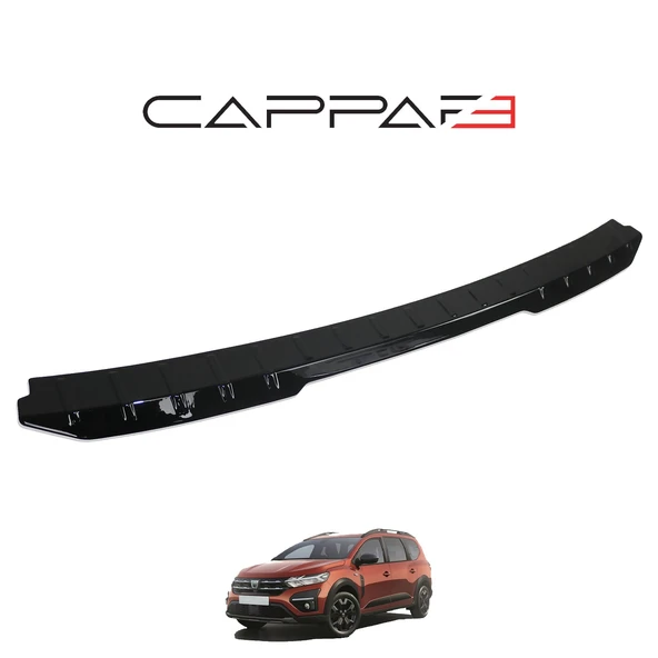 Dacia Jogger 2022- Yılı ve Sonrası Uyumlu Arka Tampon Eşiği Parlak - Resim 5