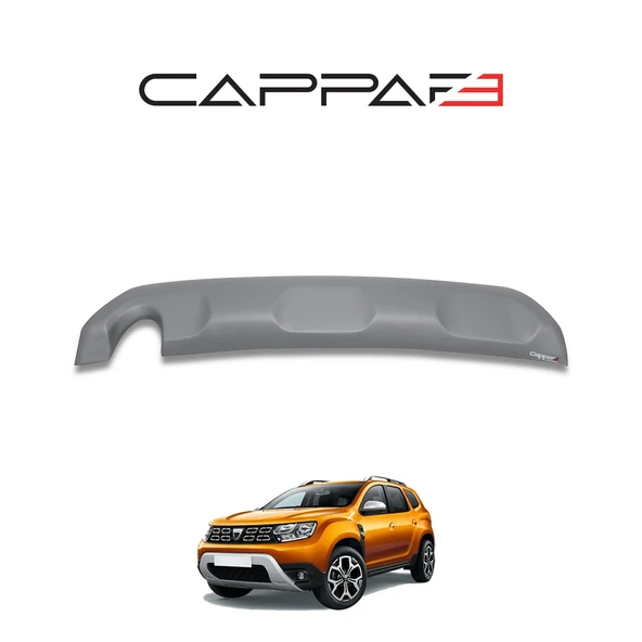 Dacia Duster 2018-2024 Yıl Aralığı Uyumlu Arka Tampon Difüzör - Resim 2