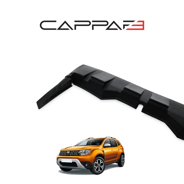 Dacia Duster 2018-2022 Yıl Aralığı Uyumlu Arka Cam Spoiler 3 Parça - Resim 3