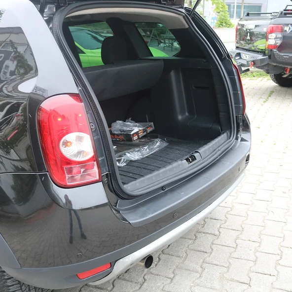 Dacia Duster 2010-2017 Yıl Aralığı Uyumlu Arka Tampon Eşiği Mat - Resim 12