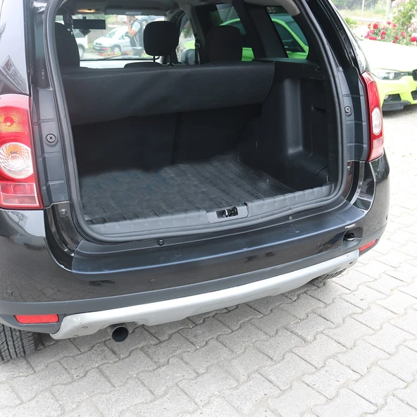 Dacia Duster 2010-2017 Yıl Aralığı Uyumlu Arka Tampon Eşiği Mat - Resim 8