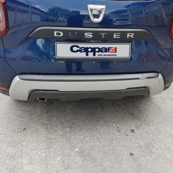 Dacia Duster 2018-2024 Yıl Aralığı Uyumlu Arka Tampon Eşiği Mat - Resim 6