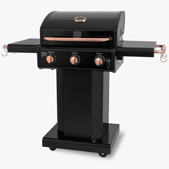 Kenmore PG-4030400LN-BC Gazlı 3 Ocaklı Barbekü - Siyah - 2