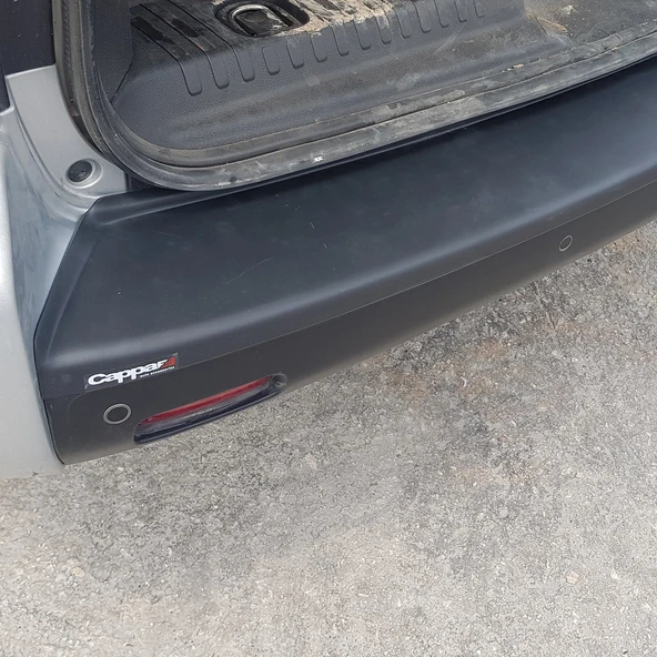 Citroen Jumpy 2017- Yılı ve Sonrası Uyumlu Arka Tampon Eşiği Mat - Resim 6