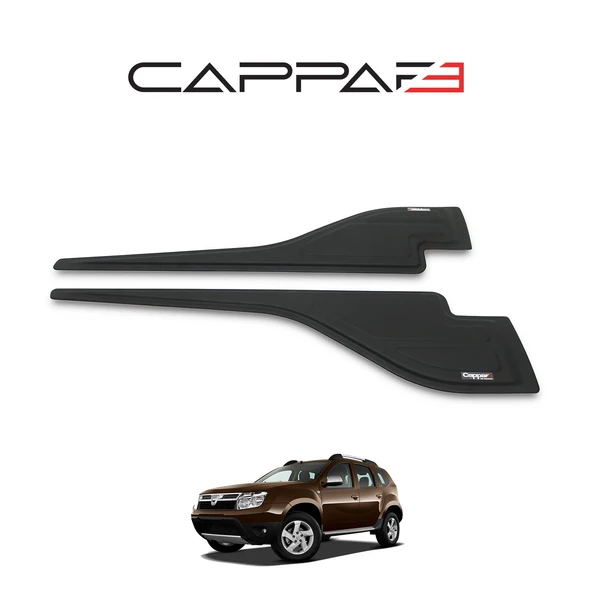 Dacia Duster 2010-2017 Yıl Aralığı Uyumlu Yarasa Kapı Kaplama 2 Parça - Resim 2