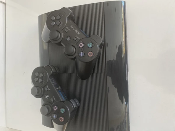 Ps3 Ultra Slim 500 Gb 2 Dualshosk Hen 25 Popüler Oyun Yüklü - Resim 2