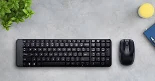 Logitech MK220 Kablosuz Q Klavye Mouse Set Siyah - 2