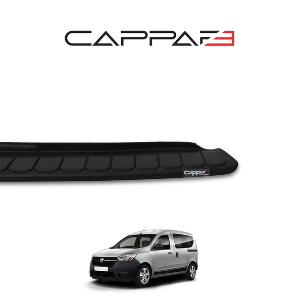 Dacia Dokker 2013- Yılı ve Sonrası Uyumlu Arka Tampon Eşiği Mat - Resim 5