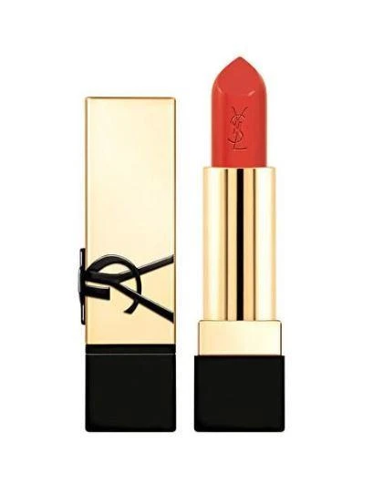 Yves Saint Laurent Rouge Pur Couture Saten Bitişli Ruj - O154 Orange