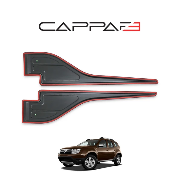 Dacia Duster 2010-2017 Yıl Aralığı Uyumlu Yarasa Kapı Kaplama 2 Parça - Resim 7