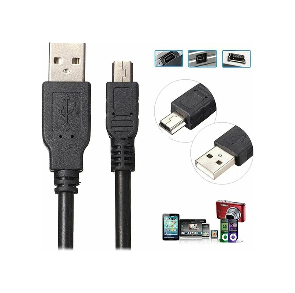 Ps3 Kol Şarj Kablosu Ps3 Şarj Kablosu 1.8M - 3