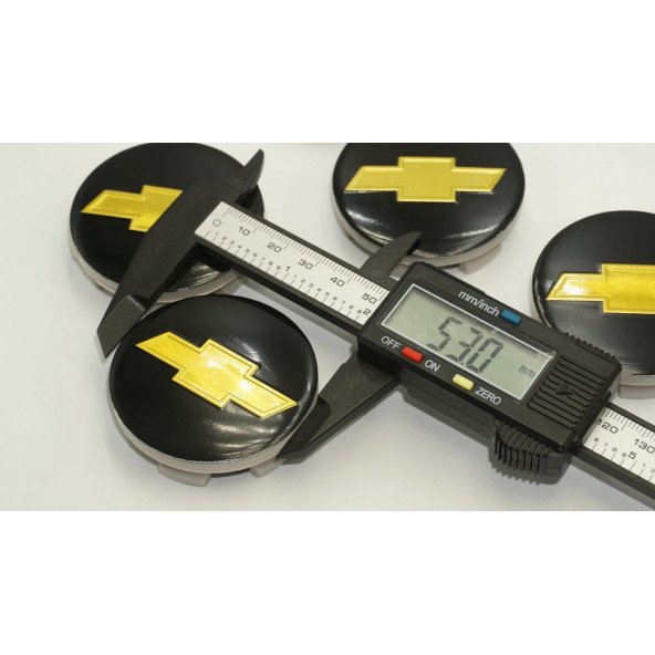 Chevrolet Orjinal Jant Göbeği Kapak Seti 53mm - 6