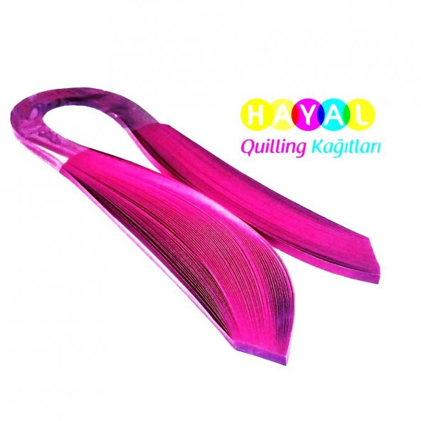Hayal 3mm Nar Çiçeği Renk Quilling Kağıdı - 100lü