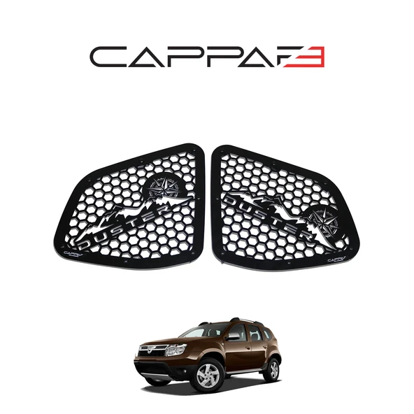 Dacia Duster 2010-2017 Yıl Aralığı Uyumlu Metal Kelebek Cam 2 Parça - 2