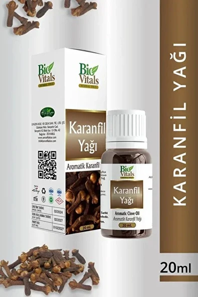 BİO VİTALS YAG 20ML KARANFİL ürün görseli 1