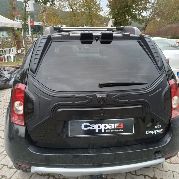Dacia Duster 2010-2017 Yıl Aralığı Uyumlu Arka Cam Spoyler 3 Parça - 6