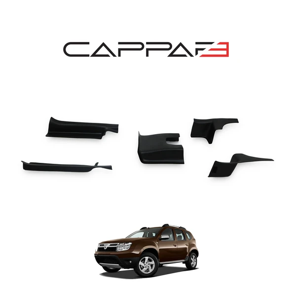 Dacia Duster 2010-2017 Yıl Aralığı Uyumlu İç Trim 5 Parça - Resim 4