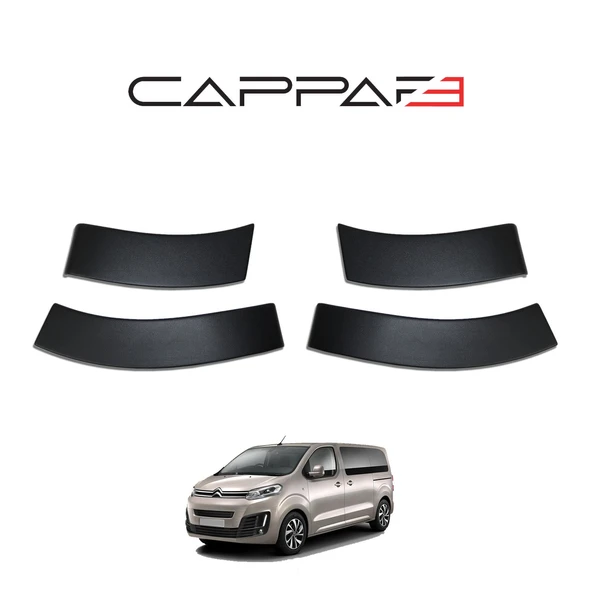 Citroen Jumpy 2017- Yılı ve Sonrası Uyumlu Çamurluk Dodik 8 Parça - Resim 5