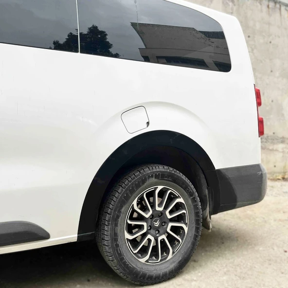 Citroen Jumpy 2017- Yılı ve Sonrası Uyumlu Çamurluk Dodik 8 Parça - Resim 9