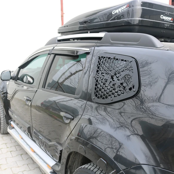 Dacia Duster 2010-2017 Yıl Aralığı Uyumlu Metal Kelebek Cam 2 Parça - 9