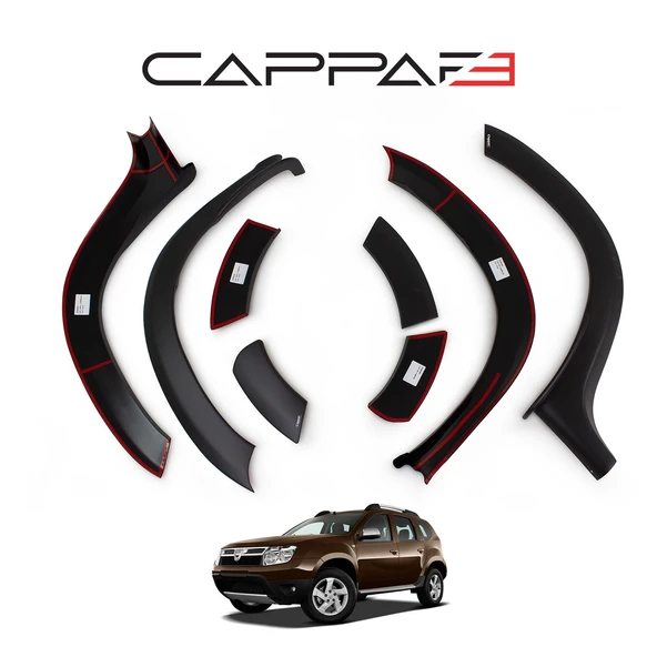 Dacia Duster 2010-2017 Yıl Aralığı Uyumlu 8 Parça Çamurluk Dodik - Resim 3