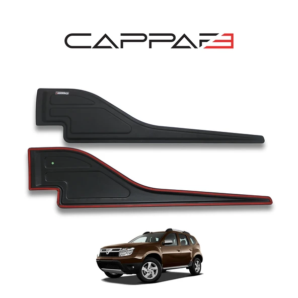 Dacia Duster 2010-2017 Yıl Aralığı Uyumlu Yarasa Kapı Kaplama 2 Parça - Resim 6