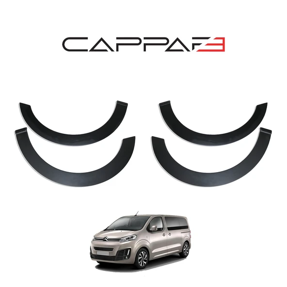 Citroen Jumpy 2017- Yılı ve Sonrası Uyumlu Çamurluk Dodik 8 Parça - Resim 4