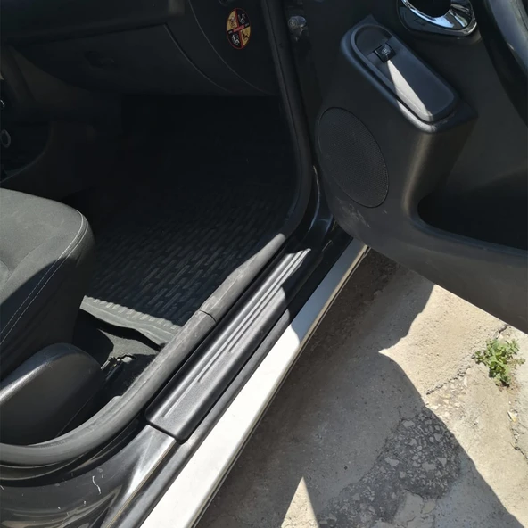 Dacia Duster 2010-2017 Yıl Aralığı Uyumlu Kapı Eşiği 4 Parça - Resim 6