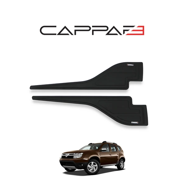 Dacia Duster 2010-2017 Yıl Aralığı Uyumlu Yarasa Kapı Kaplama 2 Parça - Resim 3