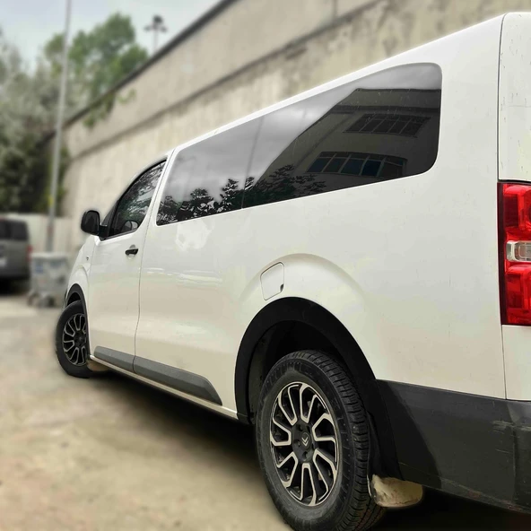 Citroen Jumpy 2017- Yılı ve Sonrası Uyumlu Çamurluk Dodik 8 Parça - Resim 7
