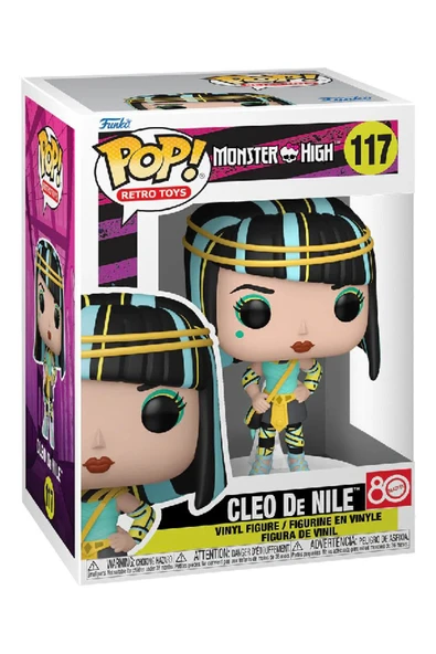 Funko Pop Retro Toys: Monster High - Cleo De Nile #117 - 1