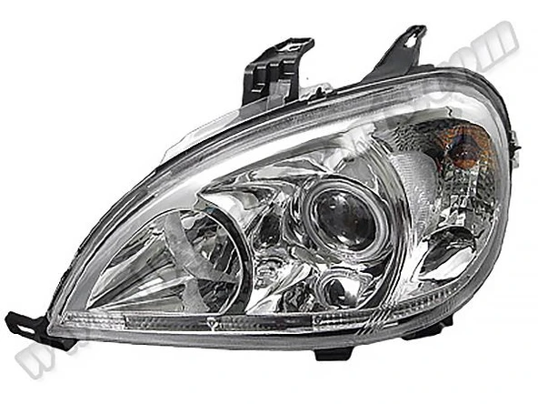 Mercedes Far Sol (komple, Halojen, Kristal Beyaz) ML-Class W163 01>05 - Wenderparts Ma1631112l ürün görseli 1