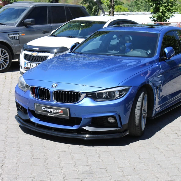 Bmw 4 Serisi 4.20 Ön Tampon Lip Eki Uyumlu 2014-2020 - Resim 6