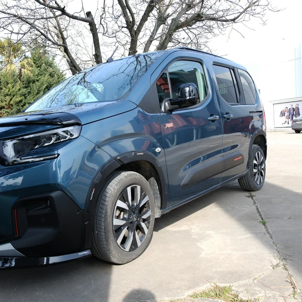 Citroen Berlingo 2019- Yılı ve Sonrası Uyumlu Çamurluk Dodik 8 Parça - Resim 7
