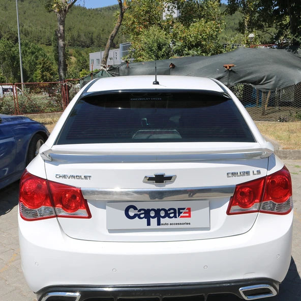 Chevrolet Cruze 2008-2016 Uyumlu Arka Cam Üstü Spoyler - 8