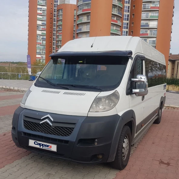 Citroen Jumper 2006-2014 Yılı Uyumlu Ön Cam Güneşliği - 4