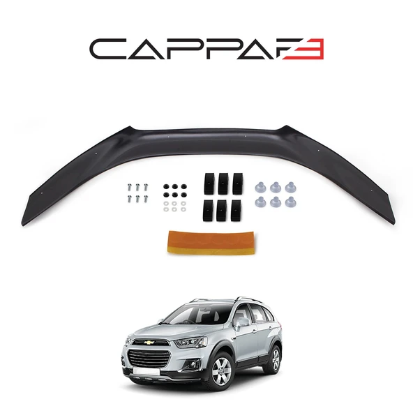 Chevrolet Captiva 2012-2019 Uyumlu Kaput Rüzgarlığı 4mm - Resim 4